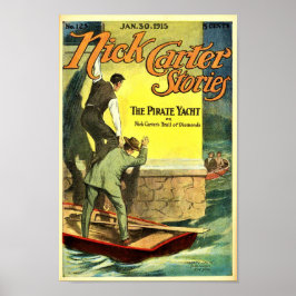 Nick Carter Stories 125 - Pirat Yacht Poster