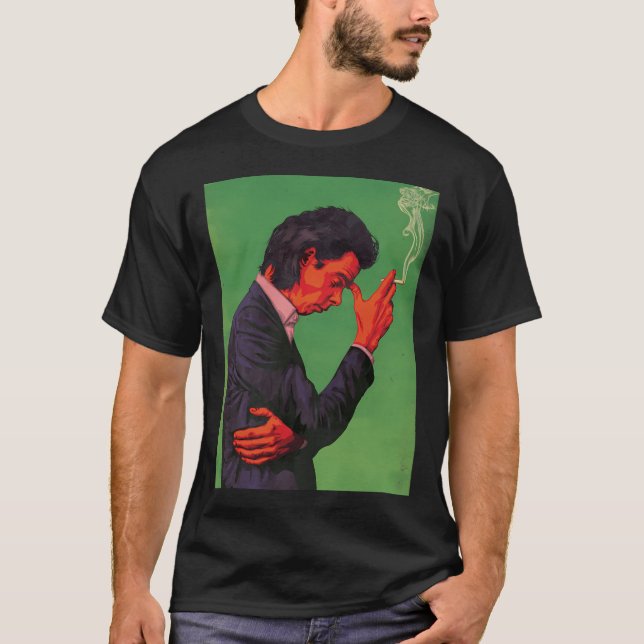 Nick Cave and the Bad Se T Shirt (Framsida)