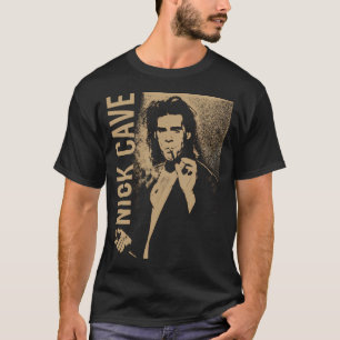 Nick Cave och Bad Seeds Namnteckning musikband T Shirt