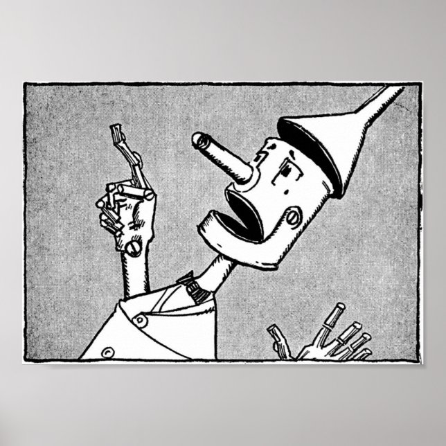 Nick Chopper, Tin Woodman Poster (Framsidan)