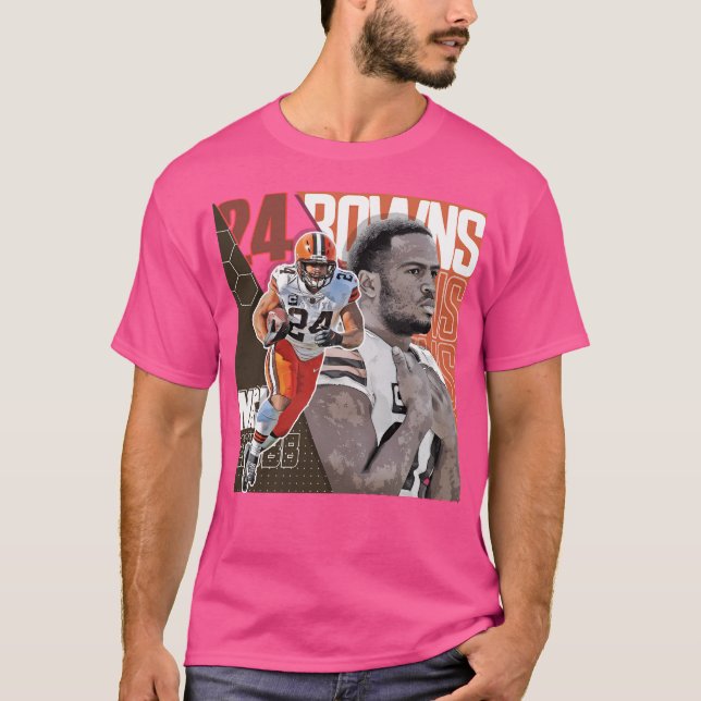 Nick Chubb Football Shirt Tapestry 2 T (Framsida)