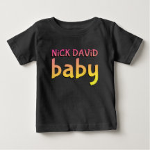 NiCK DAViD baby - City Kid Logotyp T-Shirt