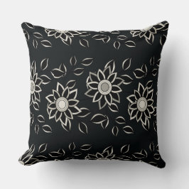 NiCK DAViD - Bandanna Black Indoor Pillow Kudde