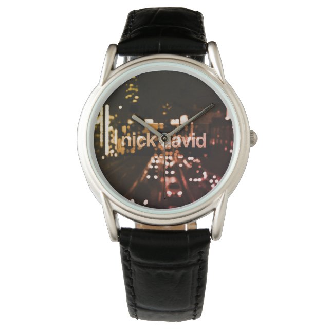 NiCK DAViD - City Ljus Watch Armbandsur (Framsida)