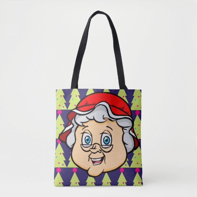 NiCK DAViD - Claus Julgran Tote Bag Tygkasse (Framsida)