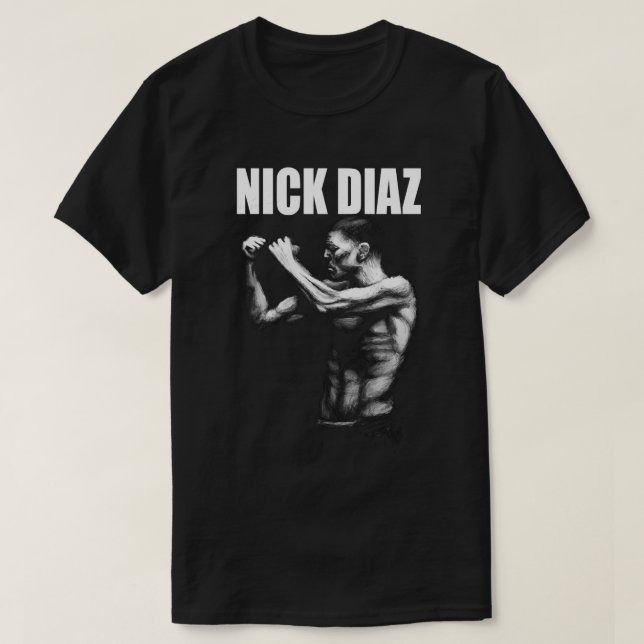 Nick Diaz Essential T Shirt (Design framsida)