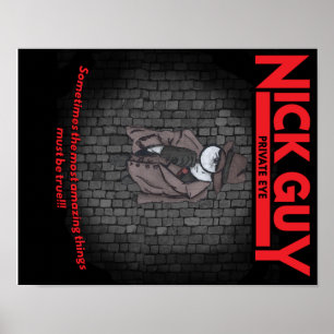 Nick grabb, privat öga poster