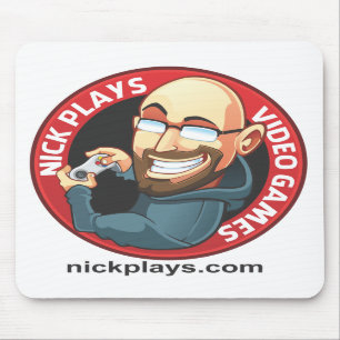 Nick leker videospel Mousepad Musmatta