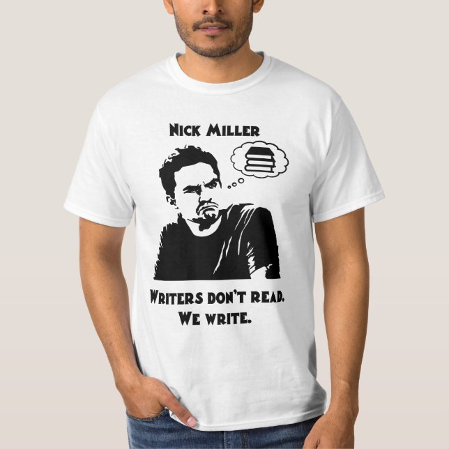Nick miller citattecken t shirt (Framsida)