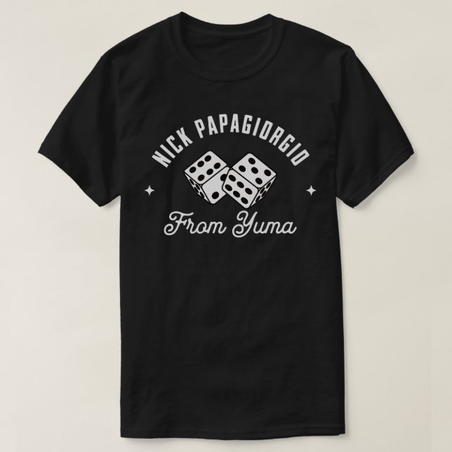 Nick Papagiorgio från Yuma TShirt T Shirt (Design framsida)
