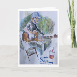 Nick the Guitarist Card Kort