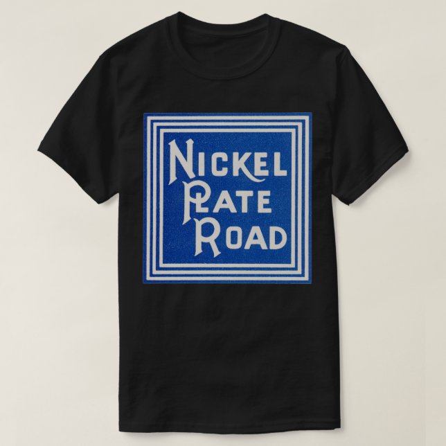 Nickel Plate Road 1940-talet T Shirt (Design framsida)