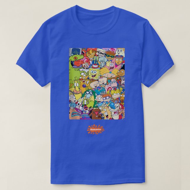 Nickelodeon Classic 90s-tecken  T Shirt (Design framsida)