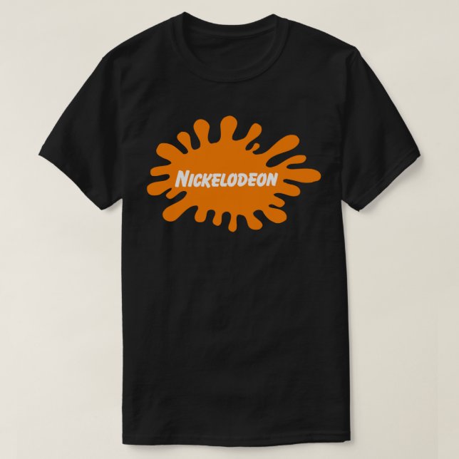 Nickelodeon logotyp Sticker T Shirt (Design framsida)