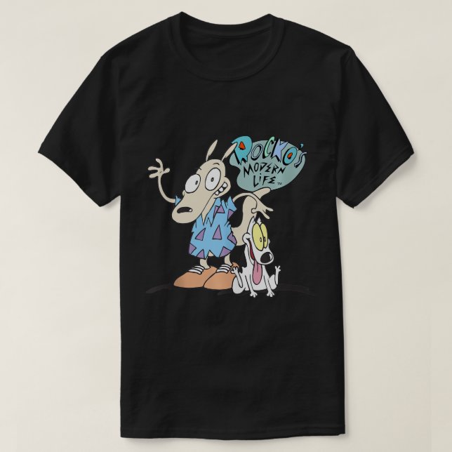 Nickelodeon Rockos moderna liv visar Tank för T Shirt (Design framsida)