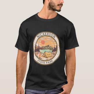 Nickerson State Park Massachusetts Badge T Shirt