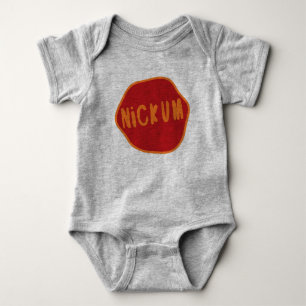 Nickum Doric Dialect Scottish Scots Bodykostym T Shirt