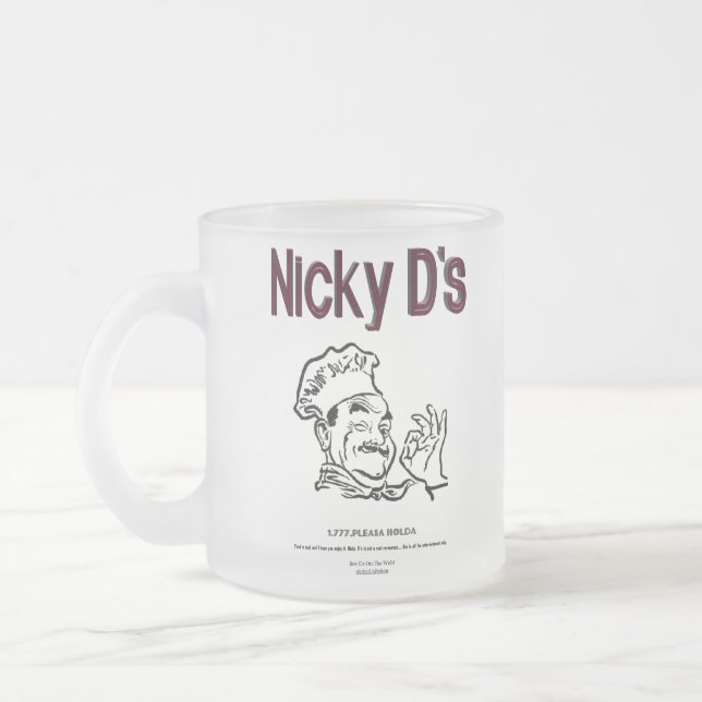 Nicky Ds kopp för kaffe (Vänster)