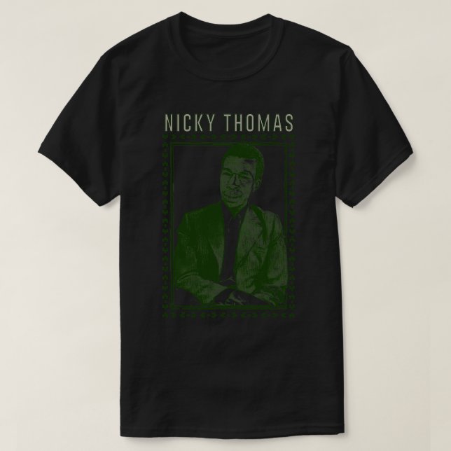 Nicky Thomas 70s Reggae Original Design T Shirt (Design framsida)