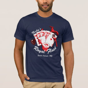 Nickys T-tröja för mörk för royalspolning Tee