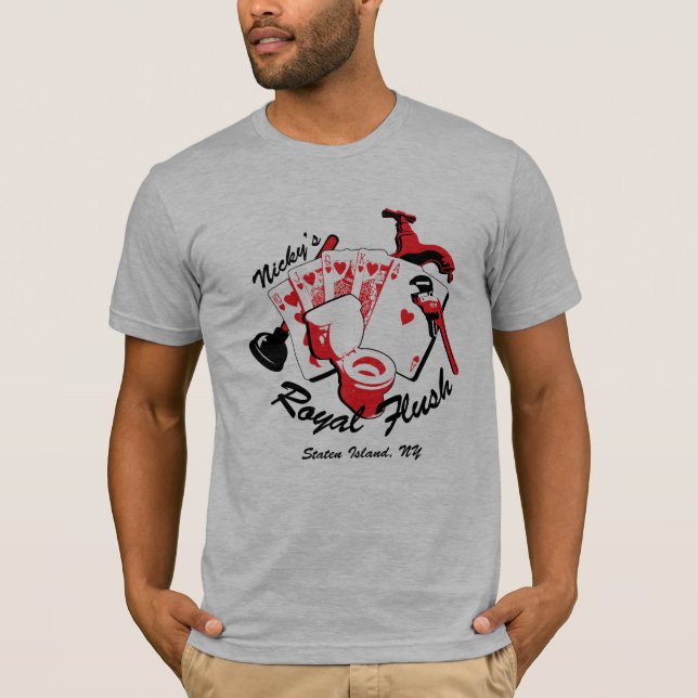 Nickys T-tröja för royalspolning Tee Shirt (Framsida)