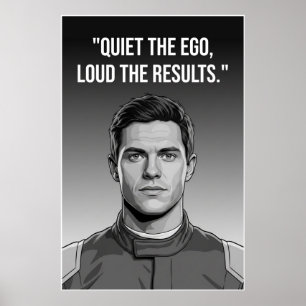 Nico Hülkenberg Racing Vector – Tysta egot  Poster