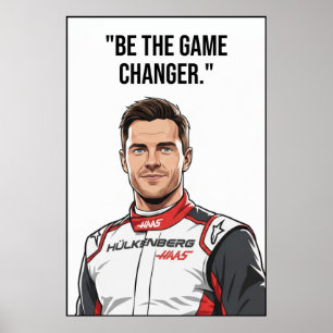 Nico Hülkenberg Racing Vector – Var den som föränd Poster
