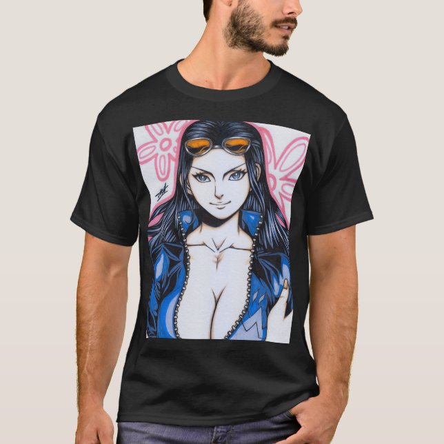 Nico Robin ~ Djävulsbarn T Shirt (Framsida)