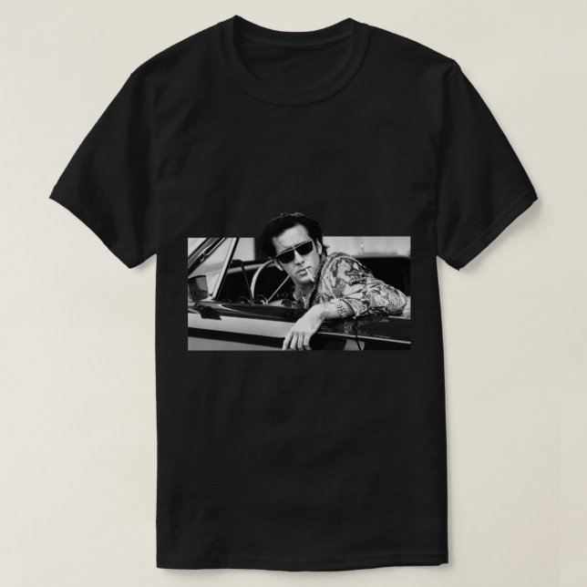 Nicolas Cage car T Shirt (Design framsida)