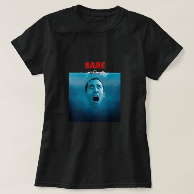 Nicolas Cage T Shirt (Design framsida)