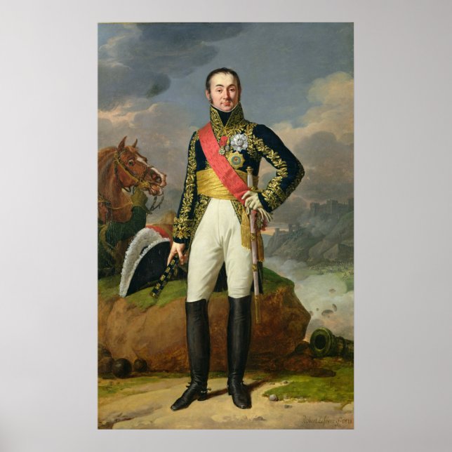 Nicolas-Charles Oudinot Duke av Reggio Poster (Framsidan)