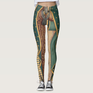 Nicolas erquez Virgin of Guadalupe med F Leggings