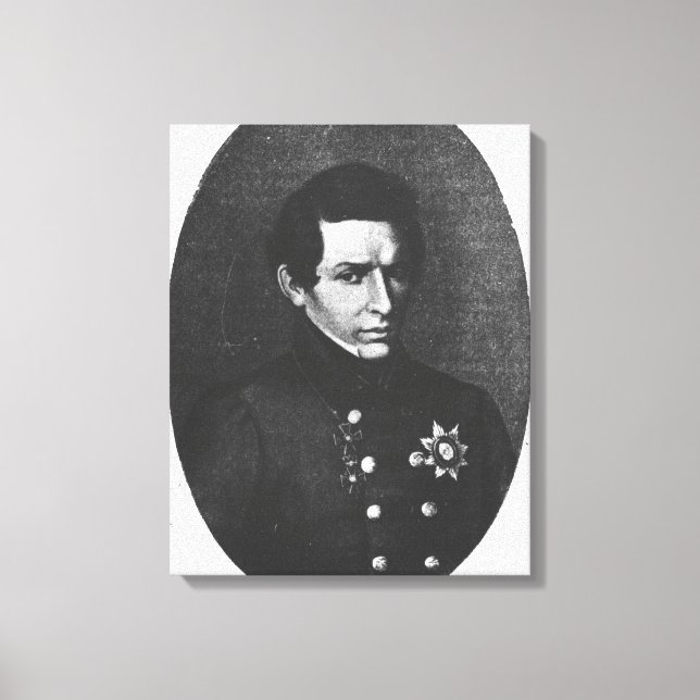 Nicolas Lobatchevsky Canvastryck (Framsida)