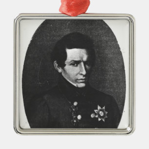 Nicolas Lobatchevsky Julgransprydnad Metall