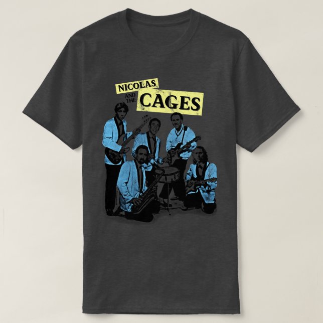 Nicolas och Cages Nic Cage Shirt T (Design framsida)
