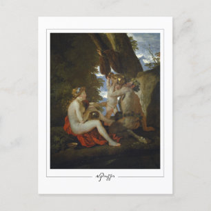 Nicolas Poussin #112 - vykort för konst