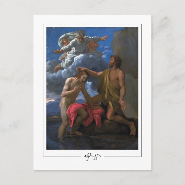 Nicolas Poussin #15 - Finkonst Postkort Vykort (Framsida)