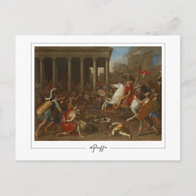 Nicolas Poussin #181 - Finkonst Postkort Vykort (Framsida)
