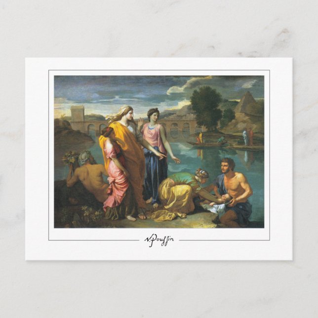 Nicolas Poussin #221 - Finkonst Postkort Vykort (Framsida)