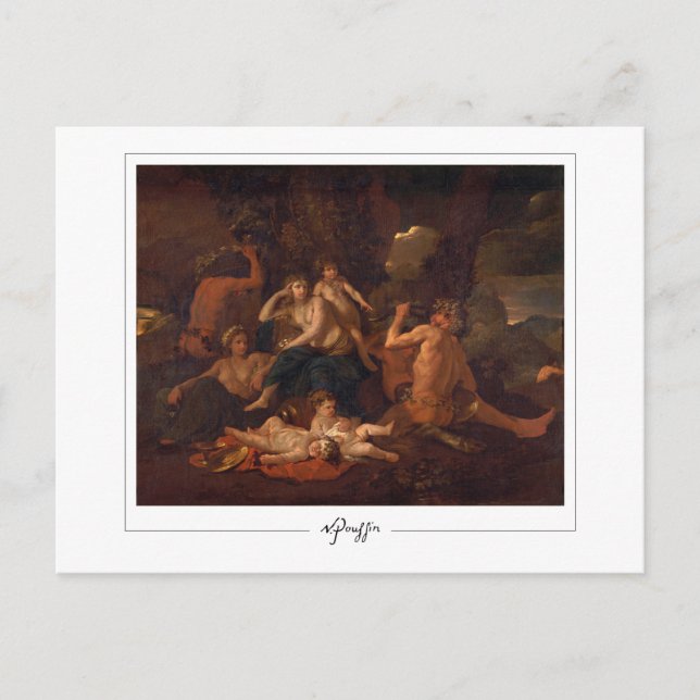 Nicolas Poussin #224 - Finkonst Postkort Vykort (Framsida)