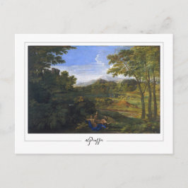 Nicolas Poussin #229 - Finkonstkort Vykort