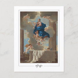 Nicolas Poussin #231 - vykort för konst