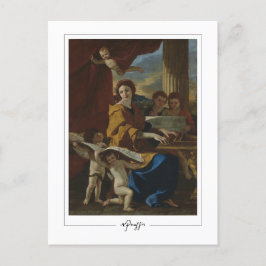 Nicolas Poussin #246 - vykort för konst