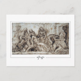 Nicolas Poussin #258 - Finkonst Postkort Vykort