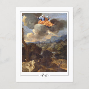 Nicolas Poussin #52 - vykort för konst