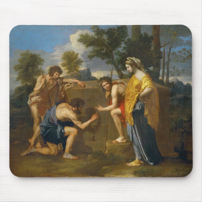 Nicolas Poussin - Et in Arcadia ego Musmatta (Framsidan)