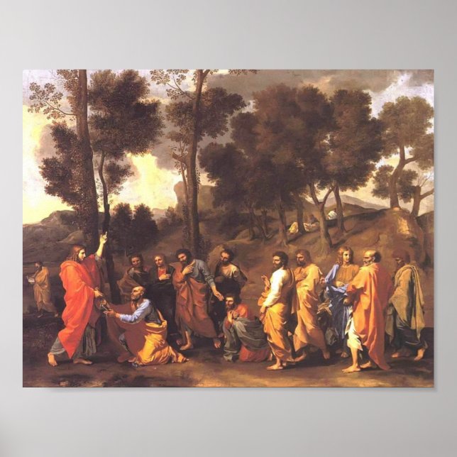 Nicolas Poussin- Ordination Poster (Framsidan)