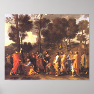 Nicolas Poussin- prästvigning Poster