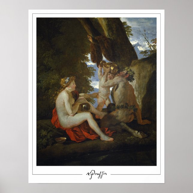 Nicolas Poussin Zedign Art Affisch #112 (Framsidan)