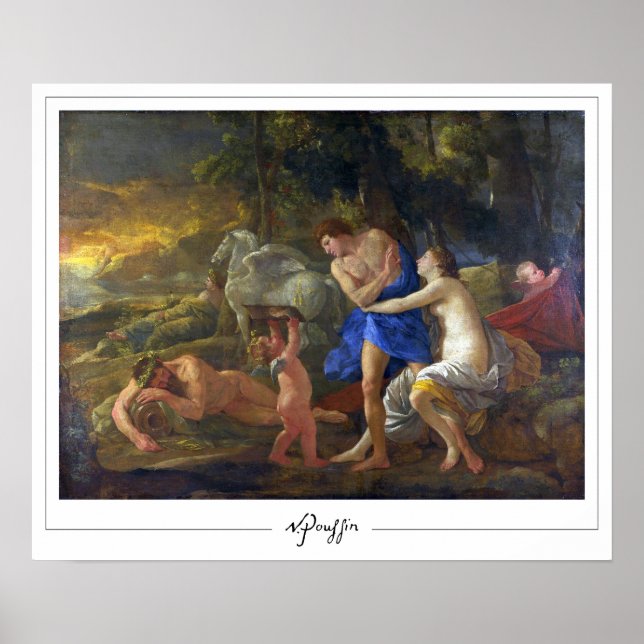 Nicolas Poussin Zedign Art Poster #103 (Framsidan)